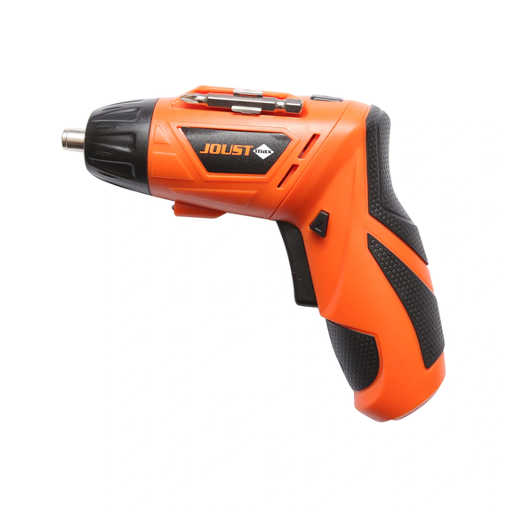 Masina de gaurit si insurubat electrica cu acumulator 4.2V 1300mAh cu 2 accesori Joustmax DISEU53 - - Roveli