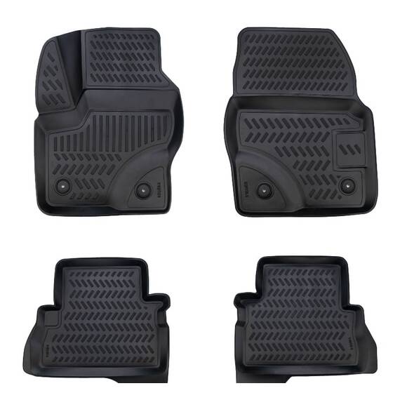 Covoare cauciuc stil tavita Ford C-Max I 2003-2010    (Cod: 3D AP-1147),A80 - - Roveli