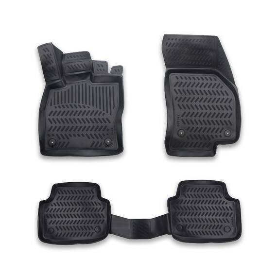 Covoare cauciuc stil tavita Skoda Octavia  IV (A7)   2013-> ( Cod: 3D AP-1042),A80 - - Roveli