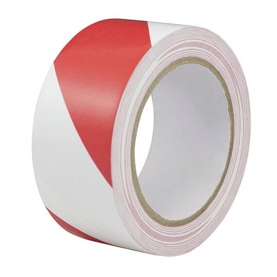 Banda reflectorizanta alba / rosie 4cm x 23m - - Roveli