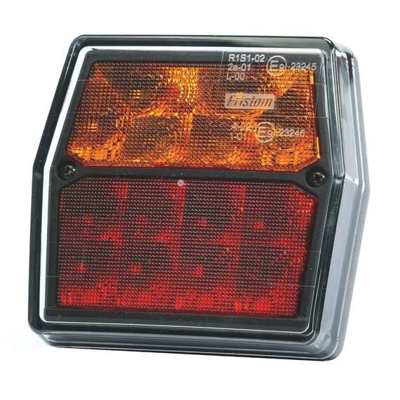 Lampa spate 99,6x93, 4 functii, iluminare numar, LED, cablu, FT-222T LED Fristom - - Roveli