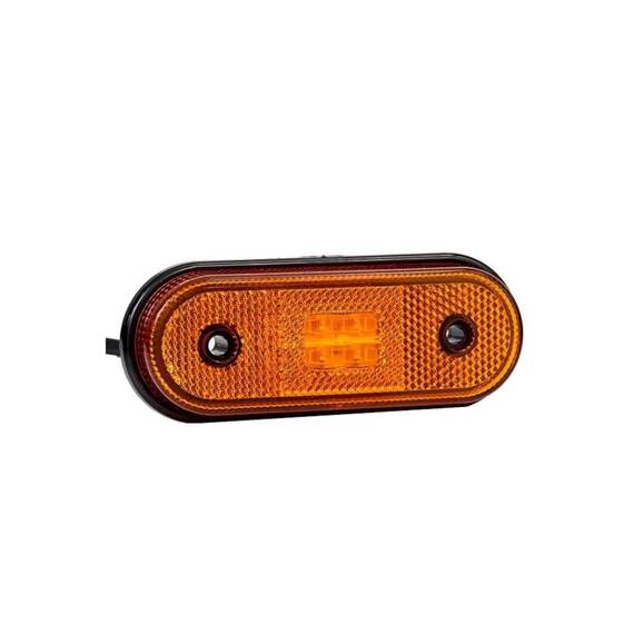Lampa gabarit 118x46, LED, galbena, 12-36V, Fristom  Cod:FT-020Z - - Roveli
