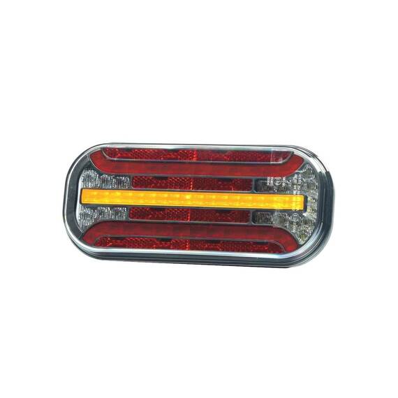 Lampa spate 214x95, cu numar, mers inapoi, semnalizare dinamica FT-230 COF LED Di Fristom - - Roveli