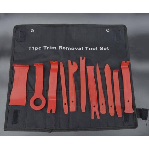 Trusa pentru demontat interioare auto, 11 piese,Cod:1301 - - Roveli
