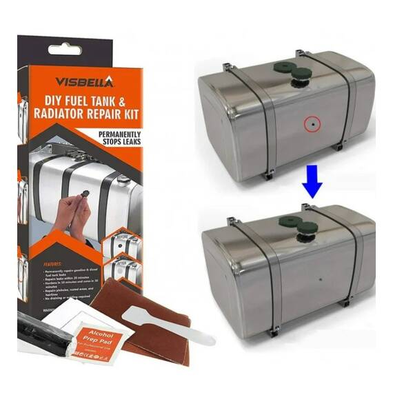 KIT REPARATIE VISBELLA PENTRU REZERVOR, KIT REPARATIE RADIATOR - - Roveli