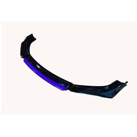 Spoiler / prelungire bara fata universala / Culoare: negru+albastru   Cod:  SP1005-3 - - Roveli
