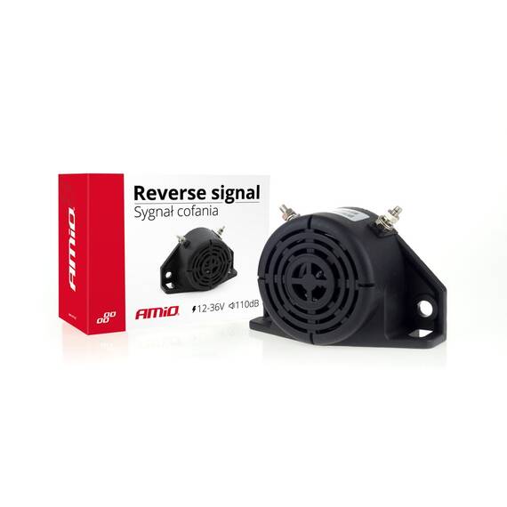Avertizor sonor mers inapoi 12-36v, 110 db Amio Cod: 01009 - - Roveli
