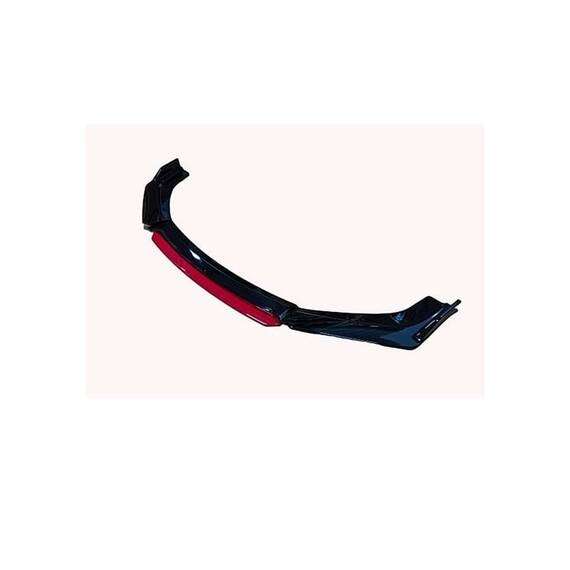 Spoiler / prelungire bara fata universala /  Culoare: Negru+Rosu  Cod:SP1005-1 - - Roveli