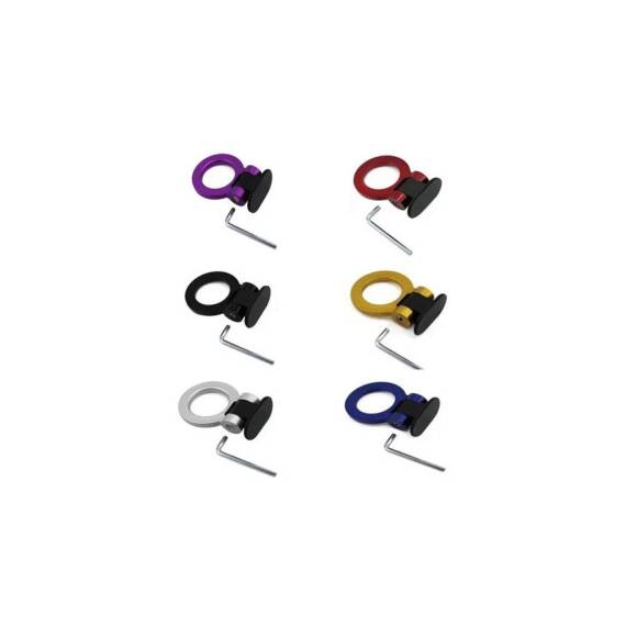Ornament carlig remorcare racing. Cod:ISO7220 - Negru - - Roveli