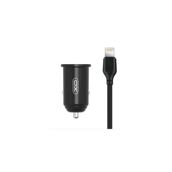 Incarcator auto Quick charge QC3.0 18W + cablu lightning compatibil Iphone Cod: XO-TZ12A - - Roveli
