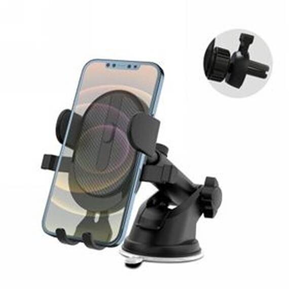 Suport telefon premium  2 in 1  (prindere ventuza + grila)  Cod: XO-C60 - - Roveli
