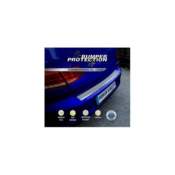 Ornament protectie portbagaj cromat compatibil  OPEL INSIGNIA  2009-2017 Cod:ER-1134 - - Roveli