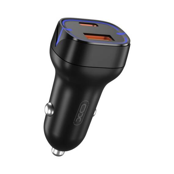 Incarcator auto Quick charge USB QC3.0 + PD20W type C Cod: XO-CC37 - - Roveli