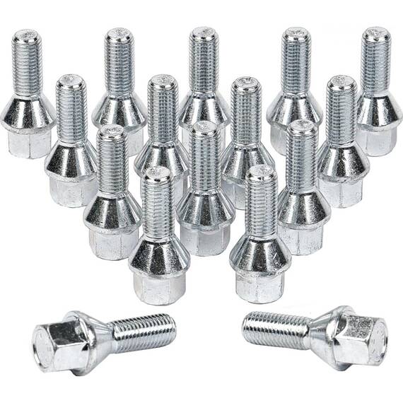 Prezoane Jante Aluminiu M14x1,25mm ( con drept ) 28mm - - Roveli
