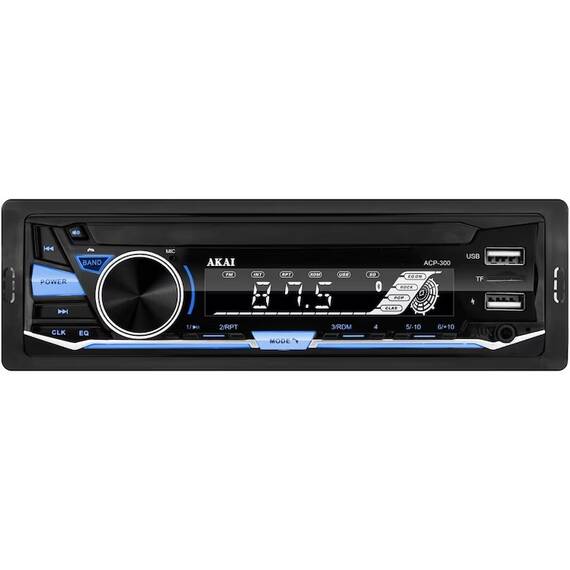 Radio Player auto Akai ACP-300 Dual USB - - Roveli