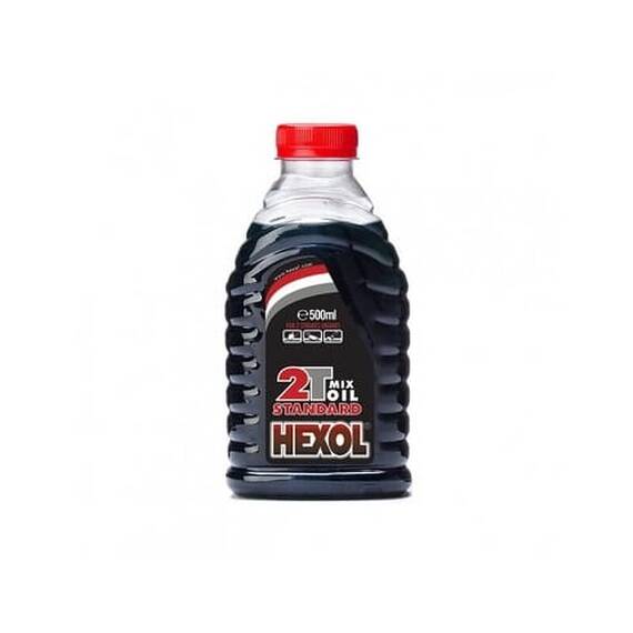 Ulei amestec 2T, rosu, Hexol - - Roveli