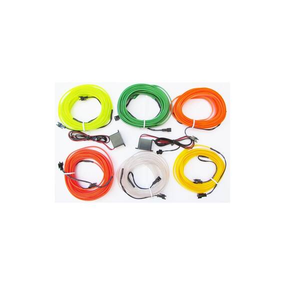 Fir cu neon 12V -lungime 1 metru - Mov - - Roveli