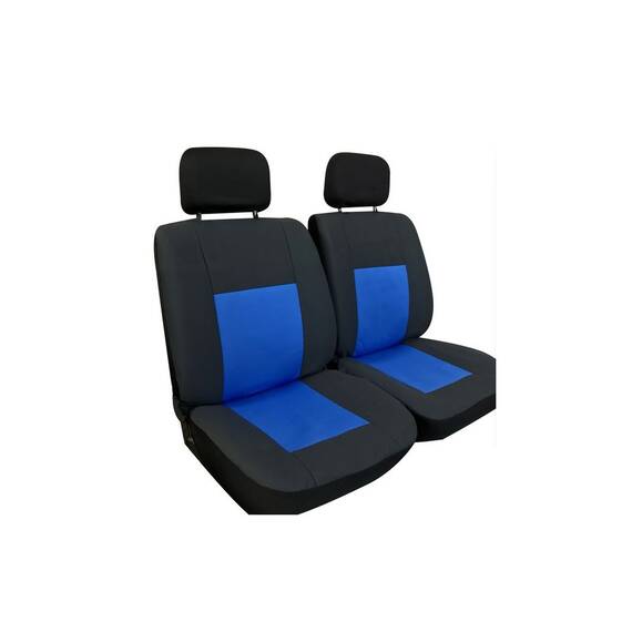 ​Huse din material textil 1+1 Cod: ART238TEX - Negru + Gri - - Roveli