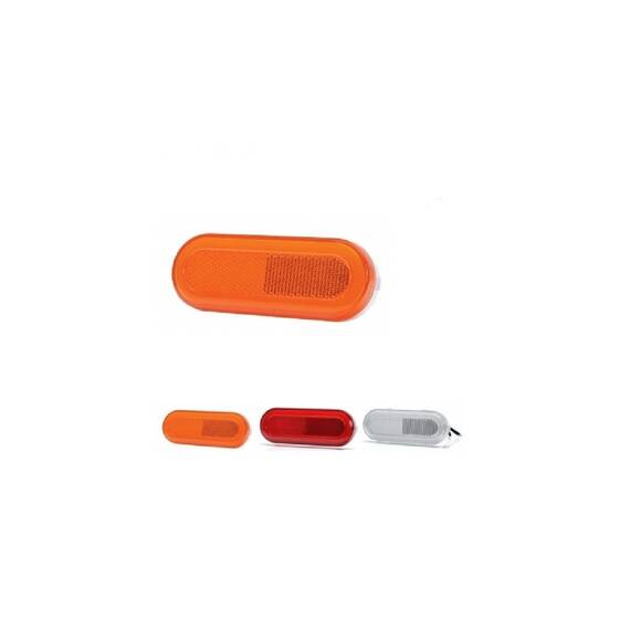 Lampa gabarit laterala LED 12 - 24V Cod:201910 - Rosu - - Roveli