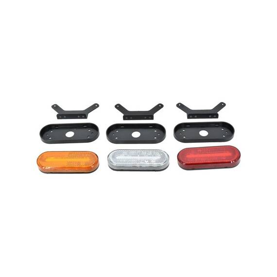 Lampa laterala LED SL-5021 12-24V IP67 omologata U.E. - Alb - - Roveli