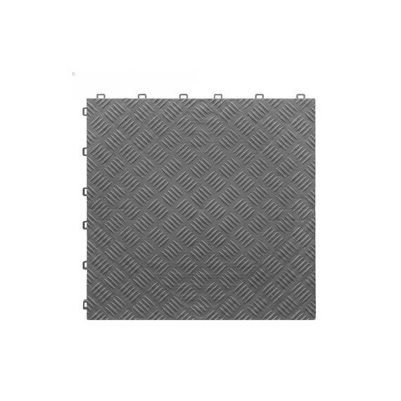 Pardoseala modulara plina  40x40x1,8cm   Culoare:Gri    Cod: PM10007 - - Roveli