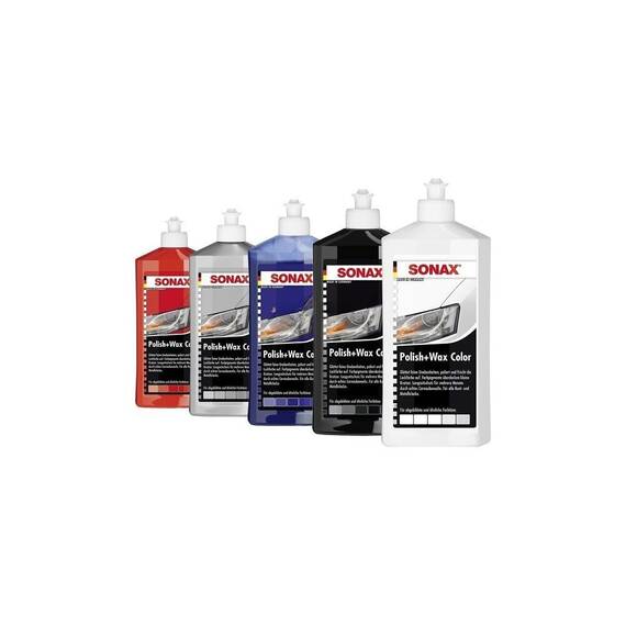 Solutie polish & ceara pe culoare SONAX 500ml. - Negru - - Roveli