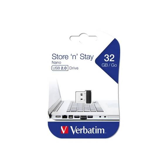 Memorie USB VERBATIM Nano16GB USB 2.0 - - Roveli