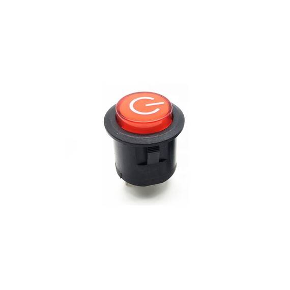 Buton cu retinere 3 pini rosu Cod:TL-33 - - Roveli