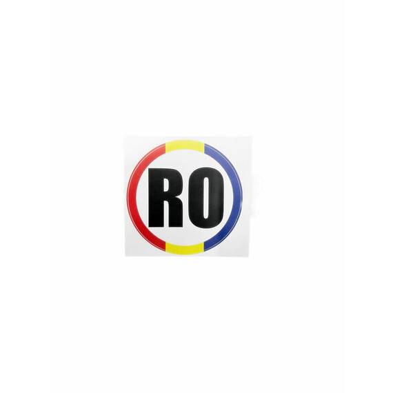 Abtibild  "RO"-diametru 9cm - - Roveli