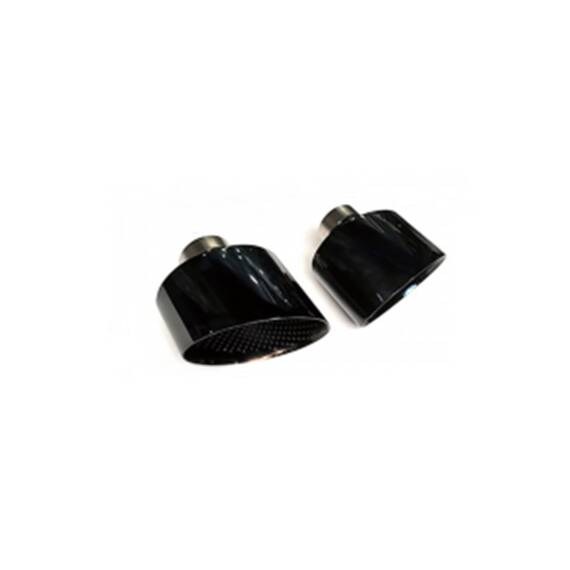 Ornament de toba compatibil  Audi model tip RS- Negru Cod:TY001BL - - Roveli