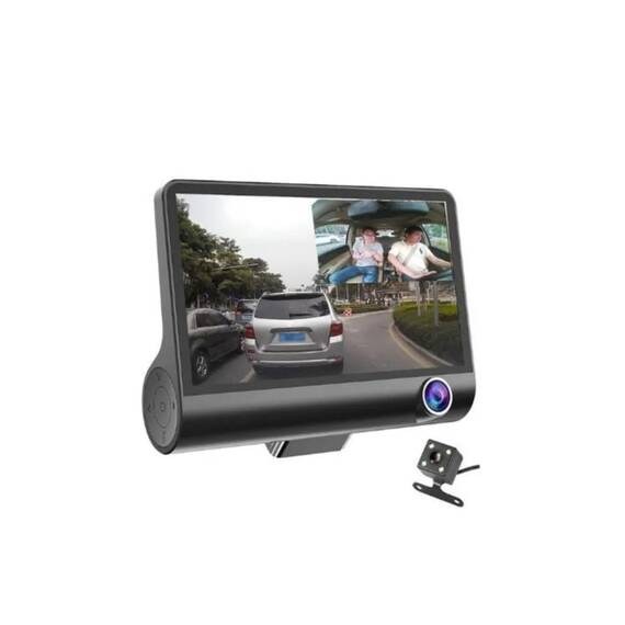 Sistem 3 camere DVR 12V  Cod:CHS-J-909DVR-3 - - Roveli
