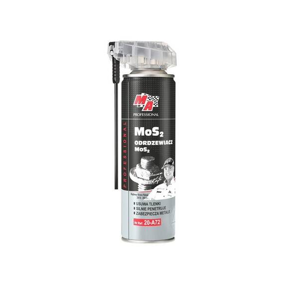 Spray cu aplicator pentru indepartarea ruginii 500ml MOS2 Cod:013525 - - Roveli