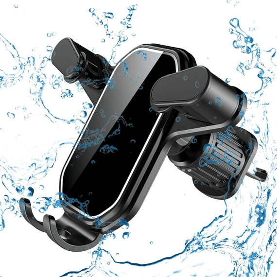 Suport auto telefon Z101A, prindere in grila de ventilatie, clema - 8- Roveli