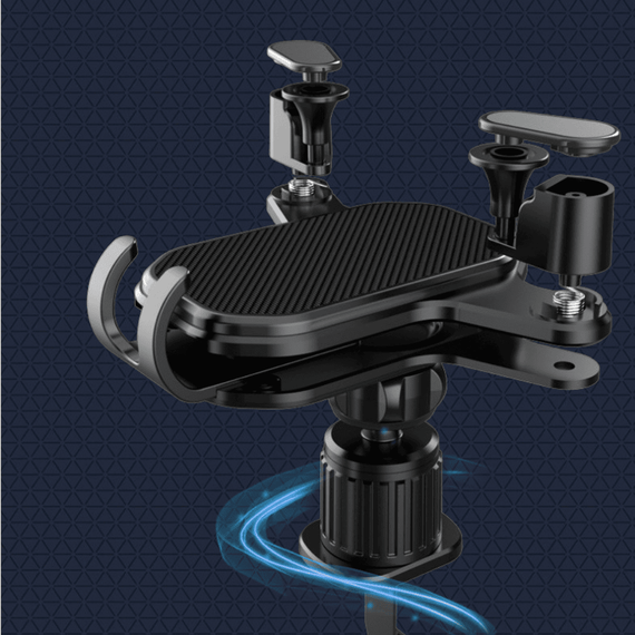 Suport auto telefon Z101A, prindere in grila de ventilatie, clema - 12- Roveli