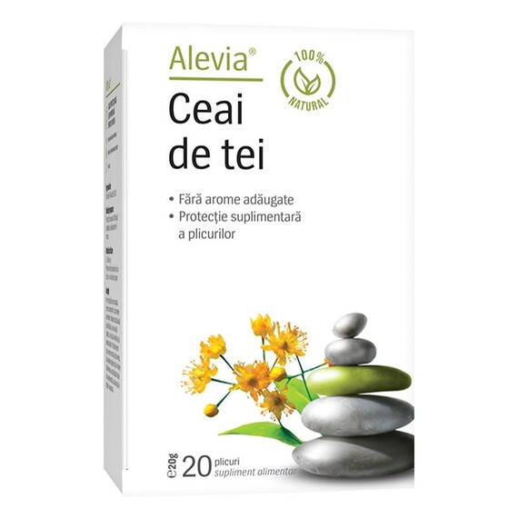 Ceai de Tei 20 plicuri Alevia - - Roveli