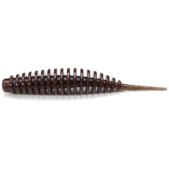 FishUp Tanta 5cm (9buc/plic), Varianta (50): Tanta 5cm (9buc/plic) #050 Green Pumpkin Brown Red & Purple - - Roveli