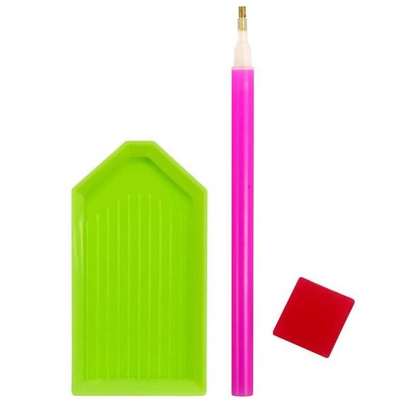 Set 12 x mozaic 5D cu diamante IO08, 12 modele, 30 x 30 cm - 6- Roveli