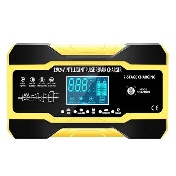 Redresor auto DP1210, 12V/24V, display digital LCD, inteligent - 5- Roveli