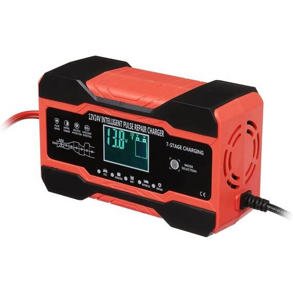 Redresor auto DP1210, 12V/24V, display digital LCD, inteligent - 6- Roveli