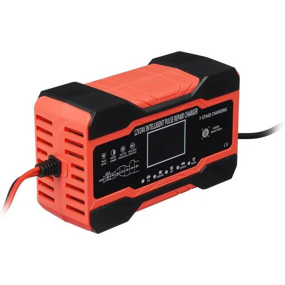 Redresor auto DP1210, 12V/24V, display digital LCD, inteligent - 9- Roveli