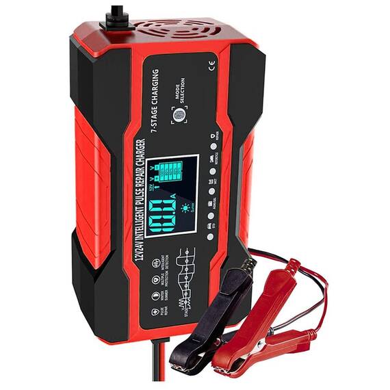 Redresor auto DP1210, 12V/24V, display digital LCD, inteligent - 14- Roveli