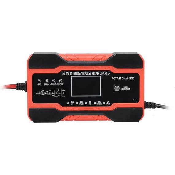 Redresor auto DP1210, 12V/24V, display digital LCD, inteligent - 19- Roveli