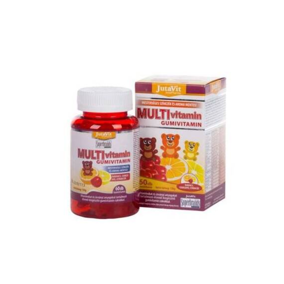 Multivitamine Gumate Pentru Copii 60 tablete JutaVit - - Roveli