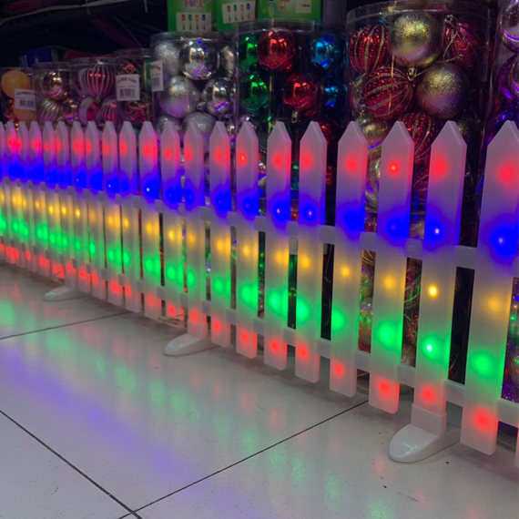 Gard decorativ Craciun, 3m, 160LED, multicolor, interconectabil - 5- Roveli