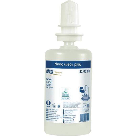 Sapun spuma Mild 1L Tork - - Roveli