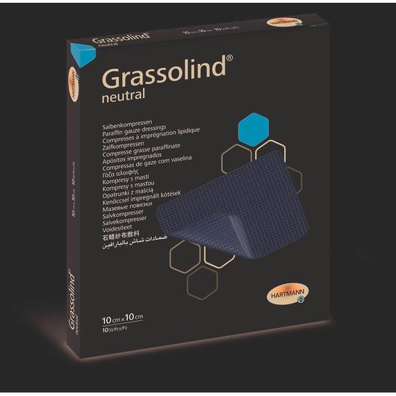Pansament Grassolind Neutral, Marime (217): 7.5x10 cm - 10 buc - - Roveli