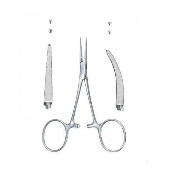 Pensa hemostatica curba - - Roveli