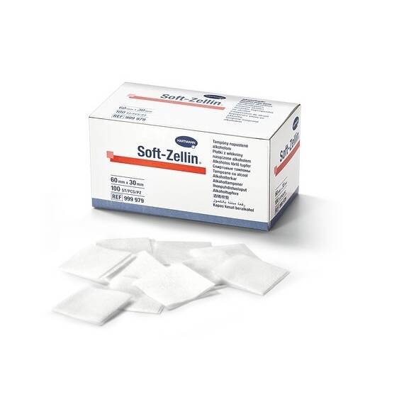 Tampoane cu alcool Soft-Zellin Hartman - - Roveli