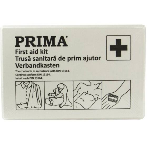 Trusa prim ajutor auto PRIMA, avizata RAR - - Roveli