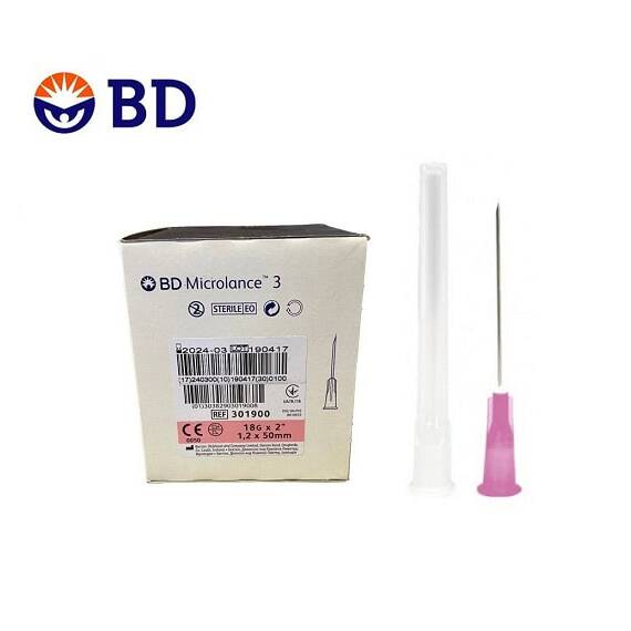 Ace seringa BD Microlance 18 G - - Roveli